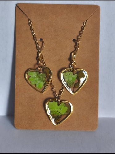 Ensemble bijoux coeur - ensemble,