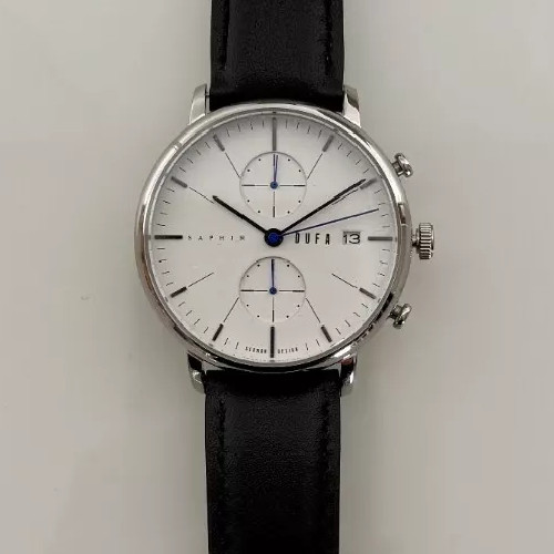 Montre quartz chrono dufa - montre,