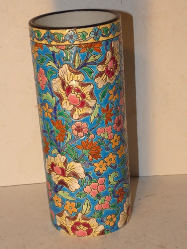 Grand vase rouleau - grand, emaux