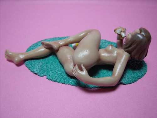 Figurine girl valentine - ,