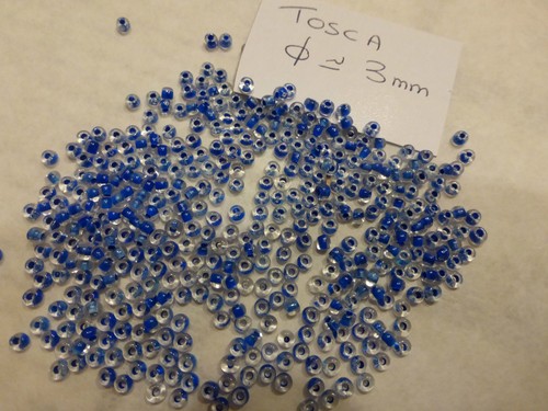 Lot 1400 perle rocaille - 1400, tosca