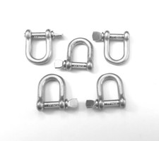 Manille droite 3mm libre ( Lot 5 Pièces ) inox A4 - inox 316