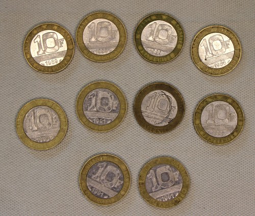 Lot francs génie dont 1 - lot,