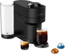 Nespresso Vertuo Pop+ Deluxe Coffee Maker - Black Matte
