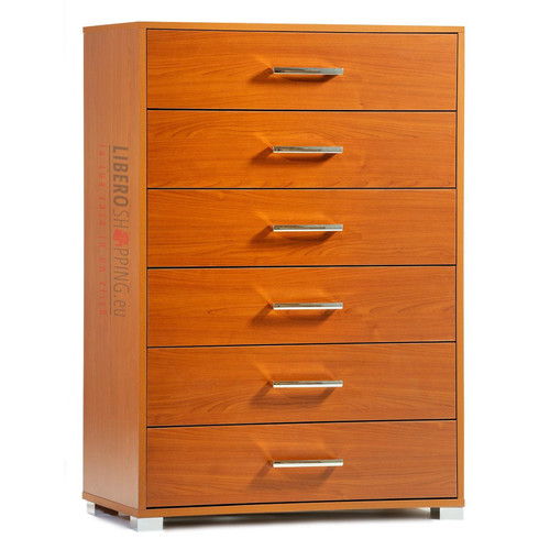 Commode bois avec tiroirs - commode,