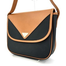 Saint Laurent Shoulder Bag Leather PVC authentic from JAPAN