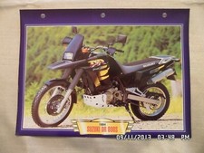 CARTE FICHE MOTO SUZUKI DR 800