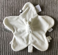 Doudou ane âne blanc crème