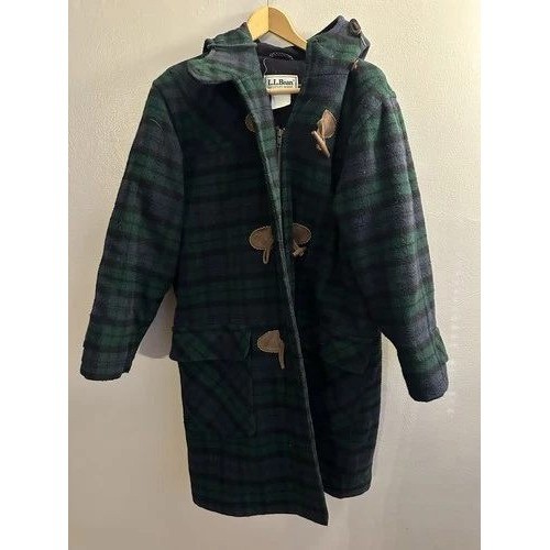 Bean duffle coat mens black - coat,