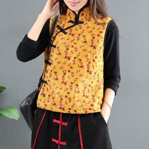 Gilet velours côtelé - velours,