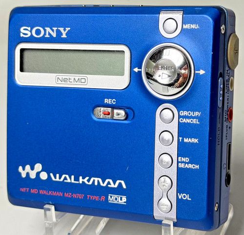 Sony n707 type netmd - netmd, mdlp
