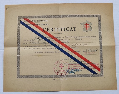 Certificat appartenance aux - appartenance,