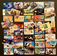 ** Lot TÉLÉCARTES (8) cartes téléphoniques Livraison offerte