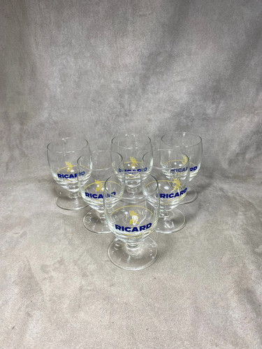 Lot verres ballon - 6,