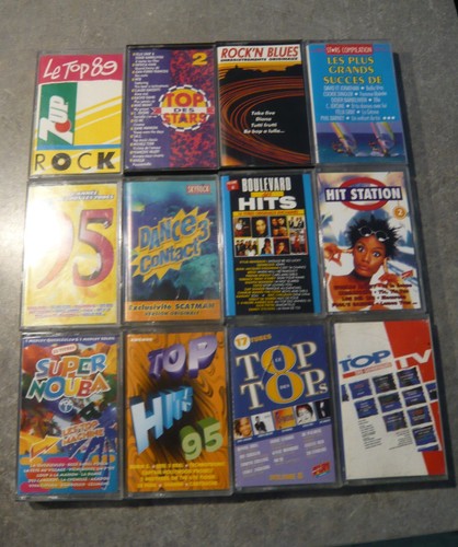 Lot cassettes audio - audio,