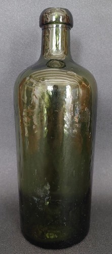 Bouteille verre ancienne - bouteille, en