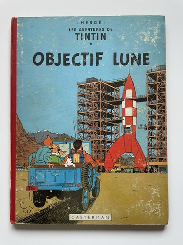 Tintin objectif lune b25 - tintin,