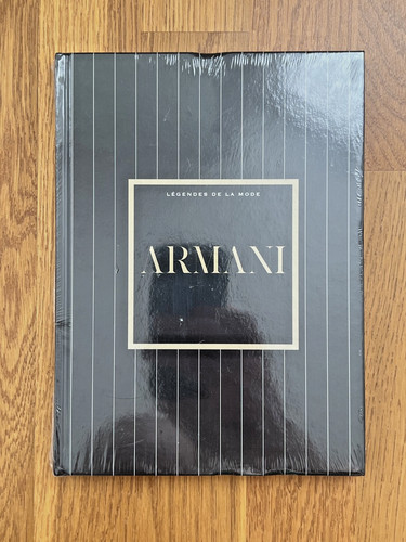 Livre armani légendes la - légendes,