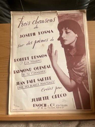 Joseph kosma fourmi desnos - fourmi,