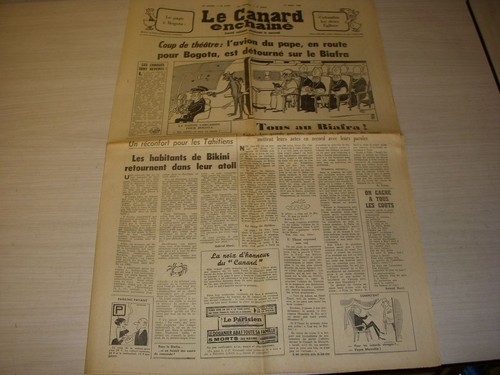 Canard enchaine 2495 - canard,