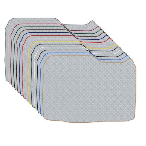 Gris cuir artificiel - cuir,