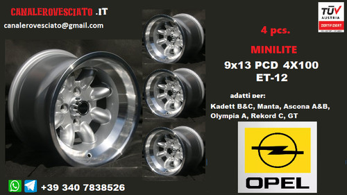 Jantes minilite 13 - 4,