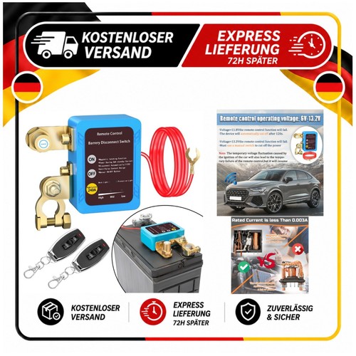 Disjoncteur batterie 12v - disjoncteur,