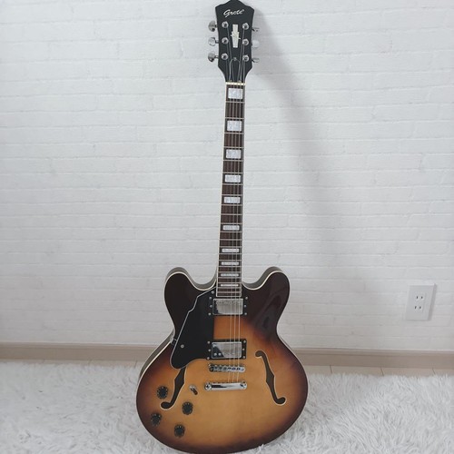 Grande guitare semi acoustique - guitare, semi-acoustique
