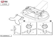 Kit Disque Droit Mulching TG200 + Disque Gauche Mulching TG200 GIANNI FERRARI