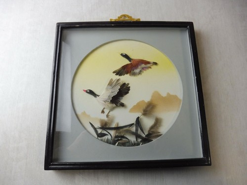 Ancien tableau canards - tableau,,