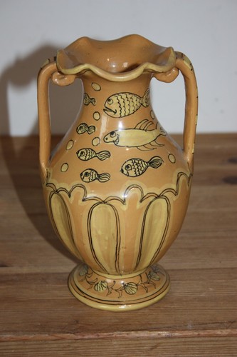 Petit vase jaune céramique - petit,