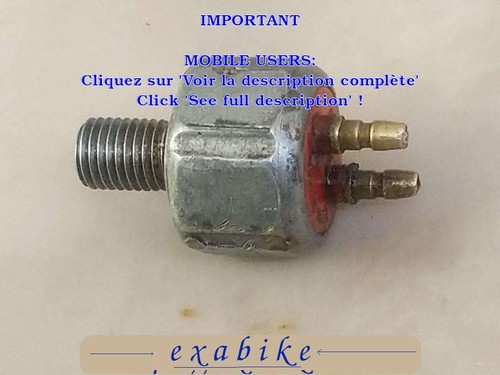 Contacteur frein avant - avant, pour