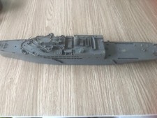 RARE WWII WARSHIP MODEL