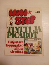 Tintin and Picaros 1976 FINNISH Comic Boule et Bill Lucky Luke Benoît Brisefer