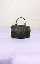 Petit Tonneau Ancien En Bois 