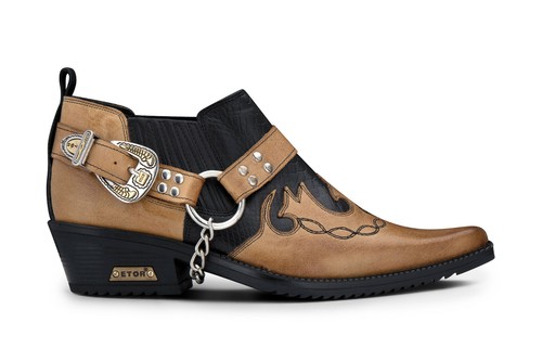 Homme cuir cowboy chaussures - homme,
