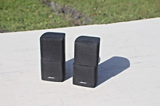 BOSE - DUAL CUBES - 2 PAIRS - BLACK - NICE - TESTED