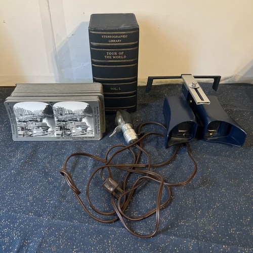 Vintage stereo graphoscope - stereo,