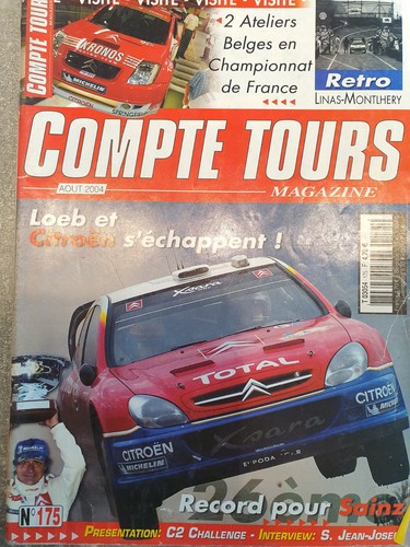Revue compte tours 175 - compte,
