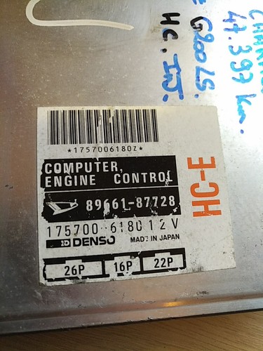Daihatsu charade ecu - daihatsu,