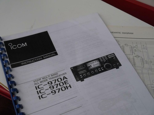 Icom 970 user manual - ic-970,
