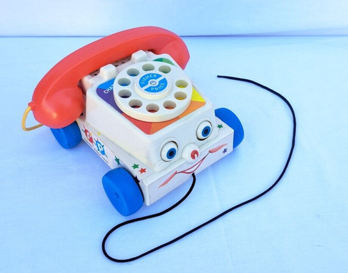 Jouet telephone tirer fisher - tirer,