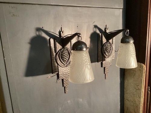 Noverdy art deco paire - ☨,