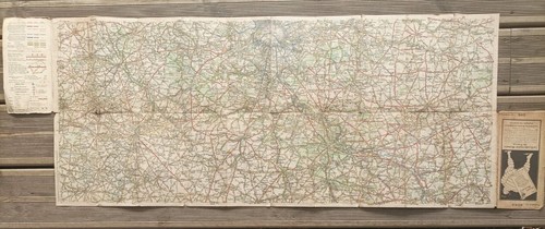 Circa 1920 michelin carte - 1920,