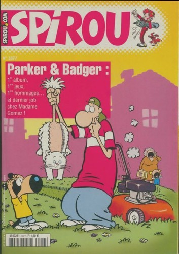 Spirou 3377 parker - n°3377, :