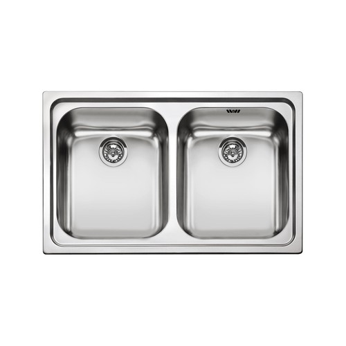 évier double cuve smeg - Évier,