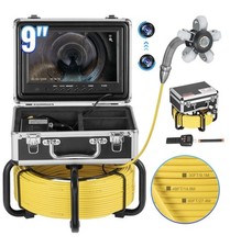 VEVOR Caméra Inspection Canalisation 50m Endoscope Drain Autonivellement