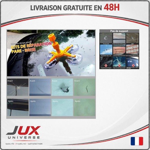 Kit réparation pare brise - kit, pare-brise