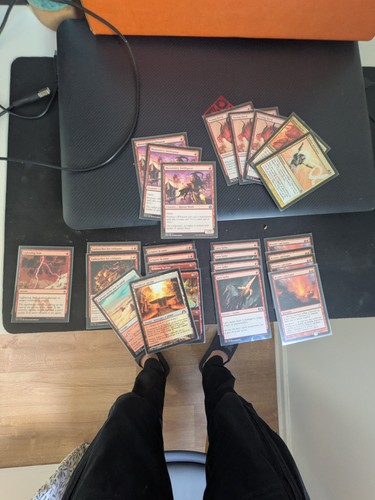 Lot cartes magic - cartes, burn