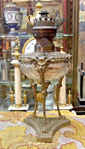 Ancien lampe pétrole - lampe, en